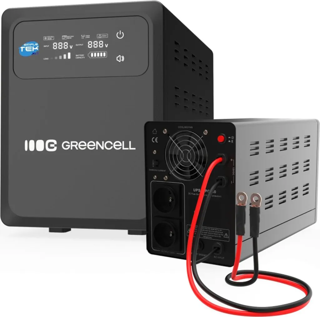 Onduleur Line-Interactive Green Cell 500W alimentation PC