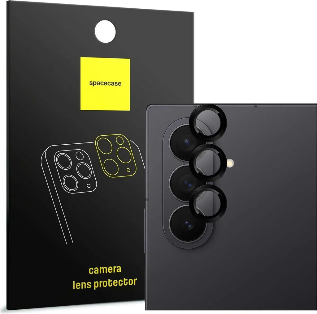 Galaxy Z Fold 7 SpaceCamera Ring ultra-résistant et anti-rayures noir