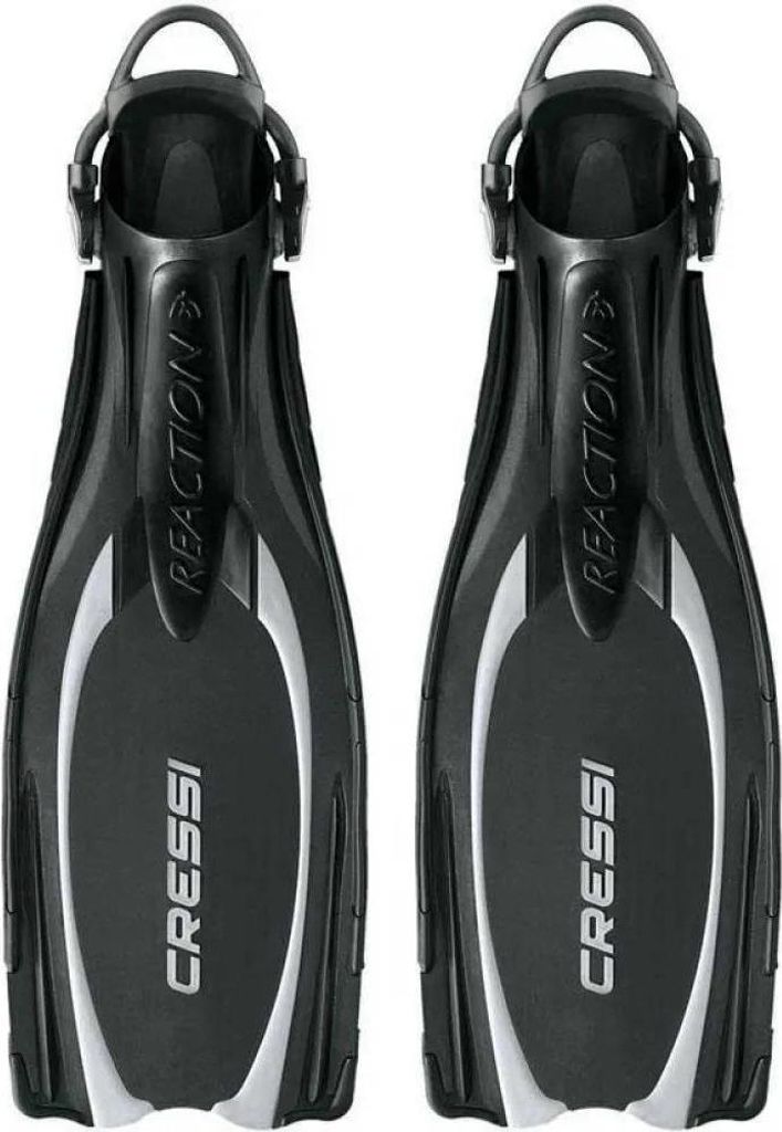 Cressi Reaction Ebs Tauchflossen Schwarz,Grau EU 45-47 Schwarz,Grau EU 45-47
