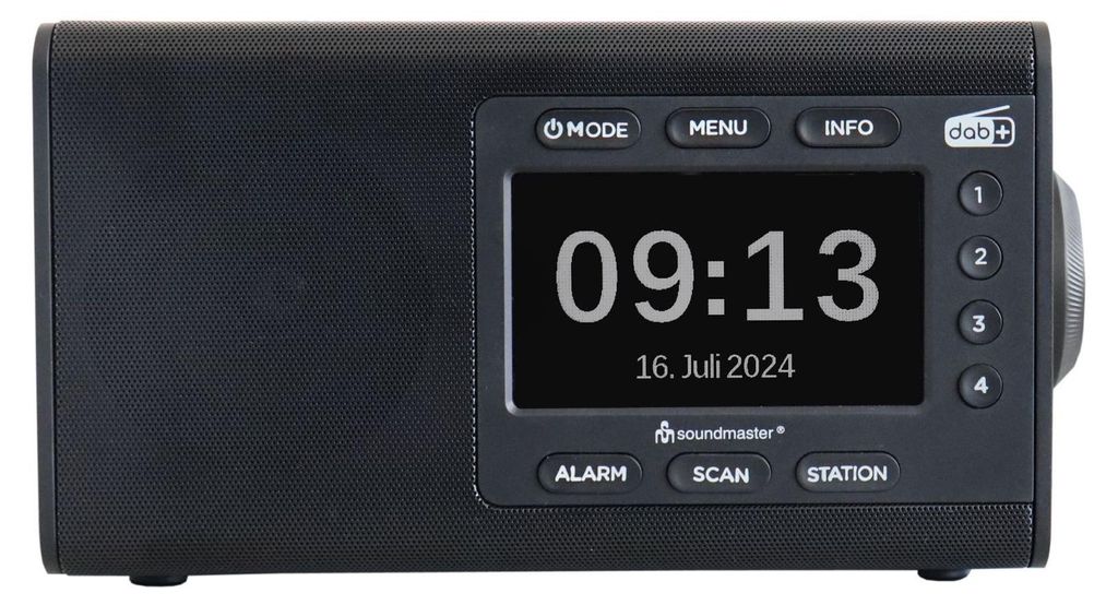 SOUNDMASTER DAB900 nero Radio DAB+ Immagine del prodotto 