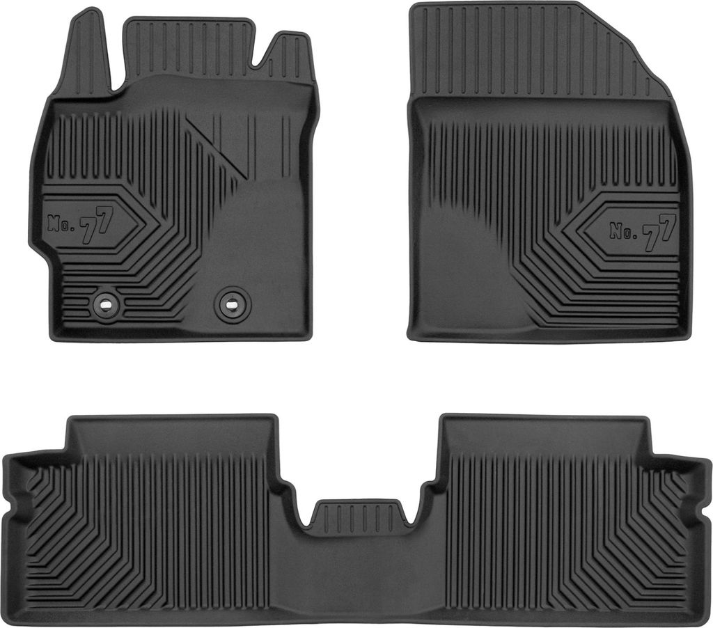FROGUM Gummimatten Autofussmatten für Toyota Auris I/Corolla X 2006-2013