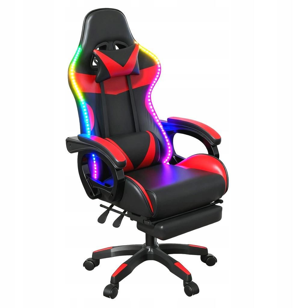 Gaming-Stuhl COYOTE LED, Gaming-Bürostuhl, ergonomischer Produktbild 
