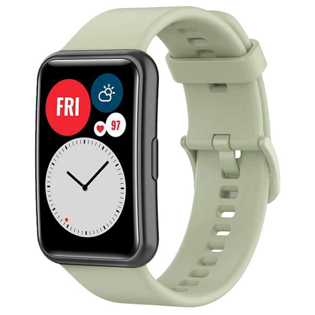 imoshion Silikonband für das Huawei Watch Fit - Grün Produktbild 