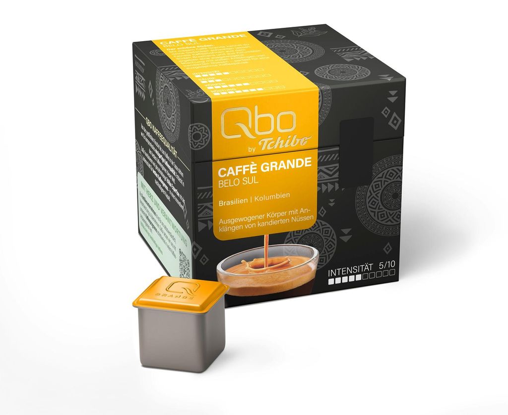 Tchibo Qbo Caffè Grande Belo Sul Premium Kaffeekapseln, 27 Produktbild 