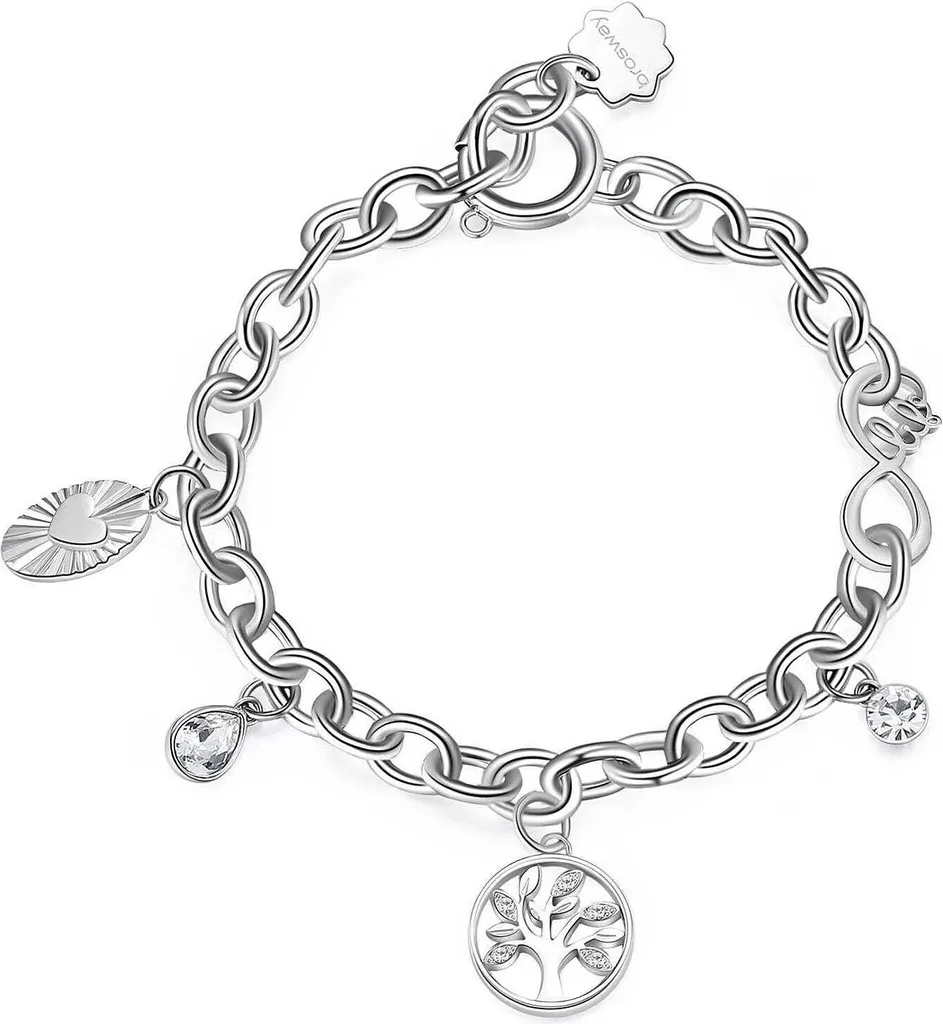 Brosway Chakra Silver Collection - Bracciale Donna Argento 925 Rodiato