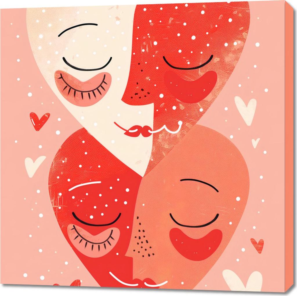 Bild 90x90cm Hohe Vibration