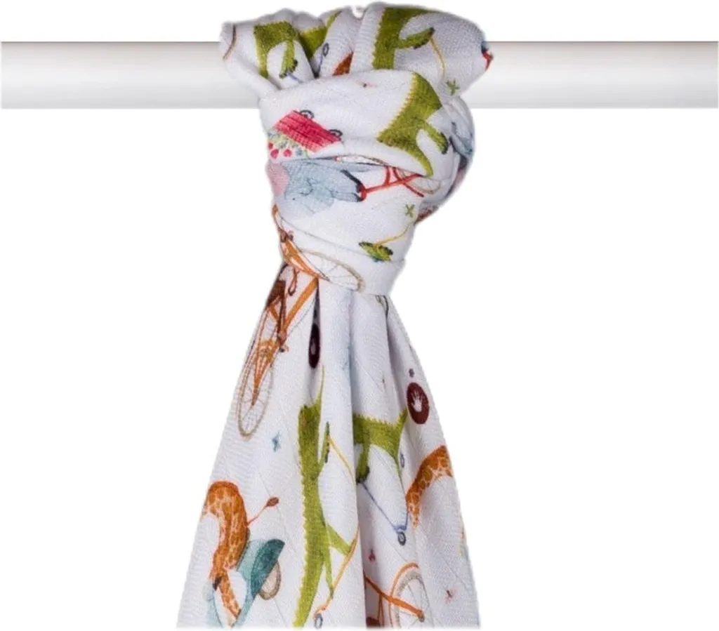 Asciugamano Bambù XKKO BMB Digi ZOO 90x100 - Comfort Chic Neonati