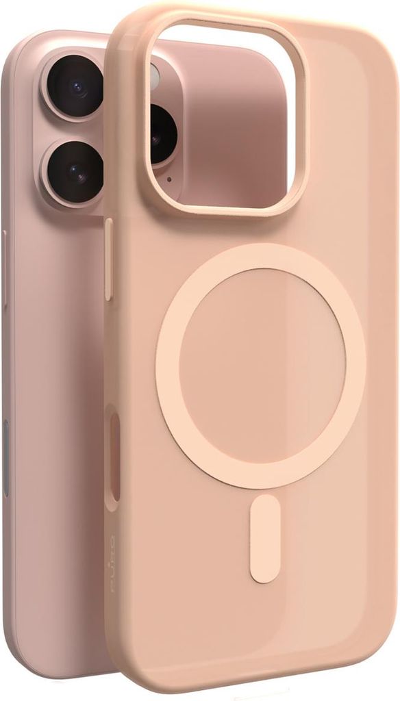 Puro Daylight MagSafe Silikonhülle für iPhone 16 Pro Max - Beige