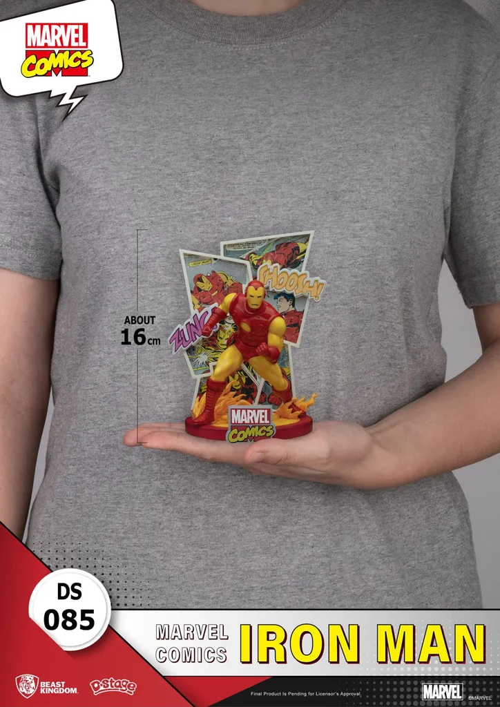 Figurka Marvel Comics D-Stage Iron Man - Statue de Collection Beast Kingdom