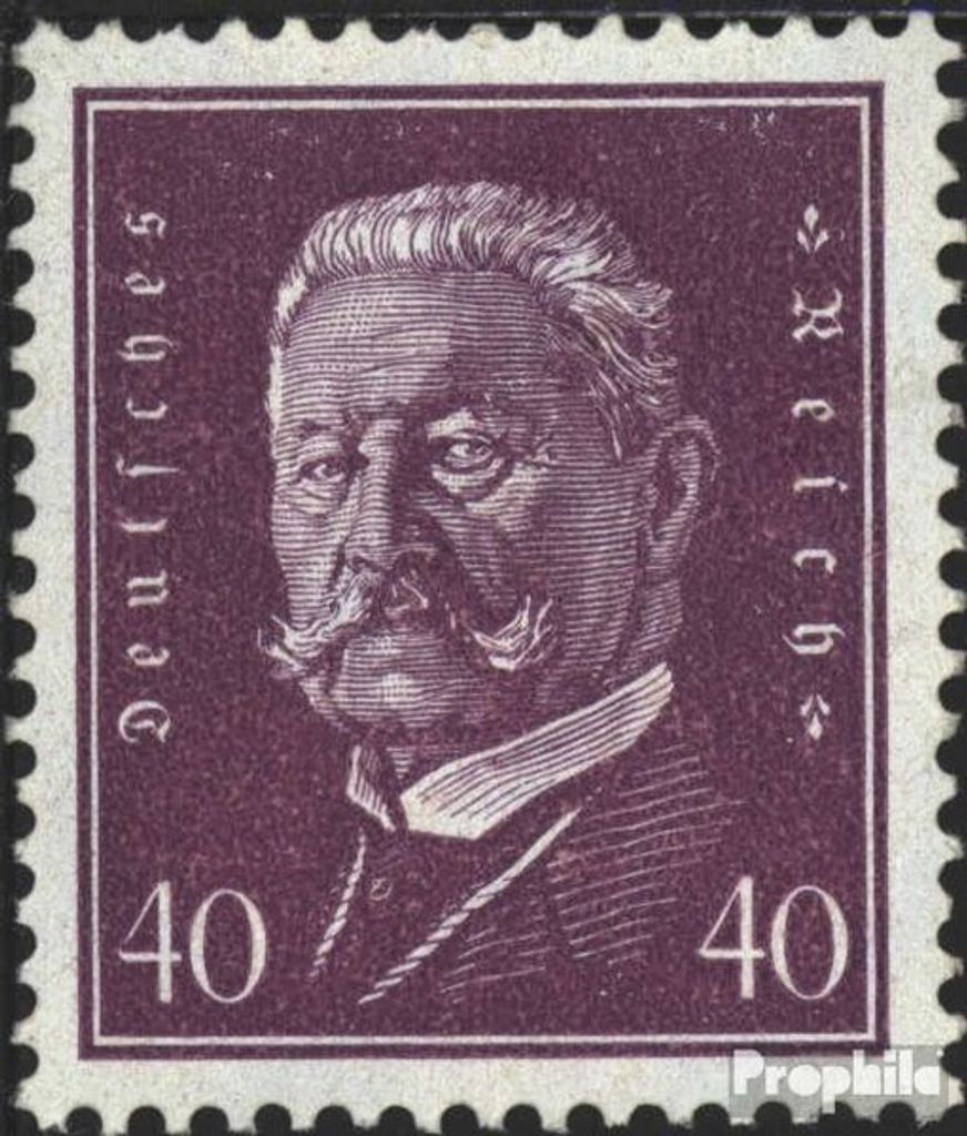 Briefmarken Deutsches Reich 1928 Mi 418 gestempelt Reichspräsidenten