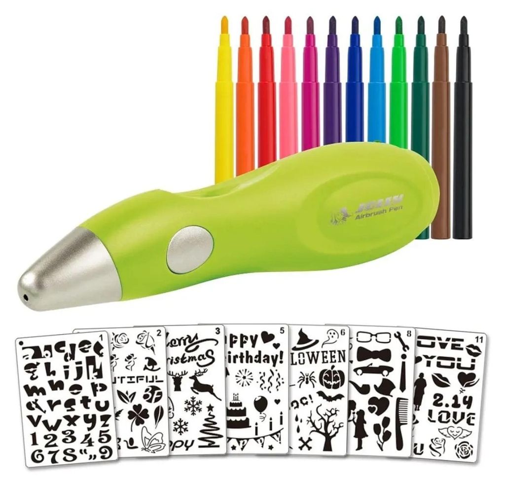 JOLLY 4446-0001 Airbrushset für Kinder   farbsortiert Zdjęcie produktu 
