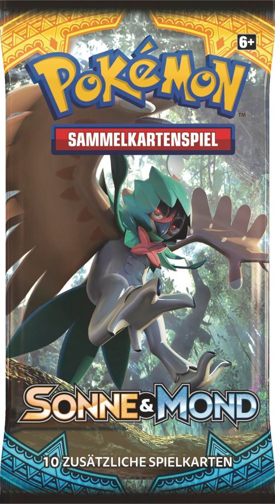 Amigo Pokemon Sonne und Mond 01 Boosterpack Produktbild 
