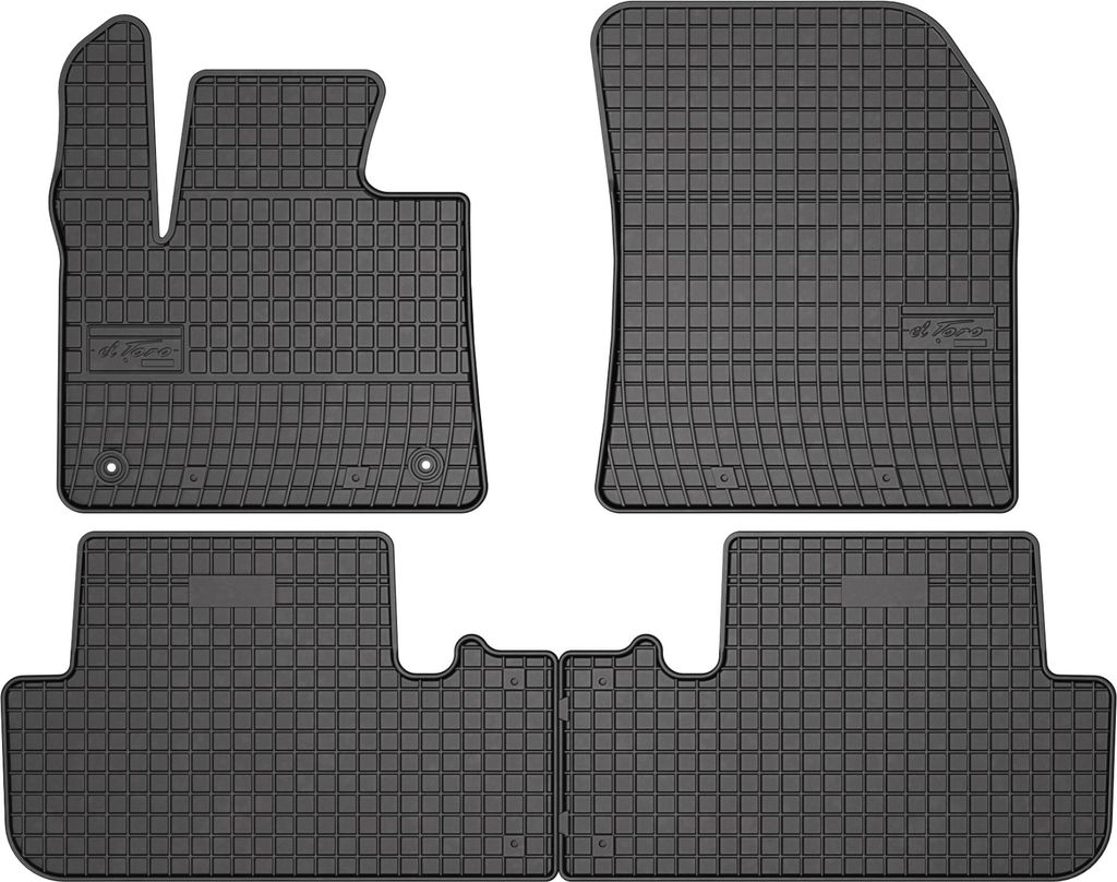 FROGUM Gummimatten Autofussmatten für DS 7 Crossback ab 2017