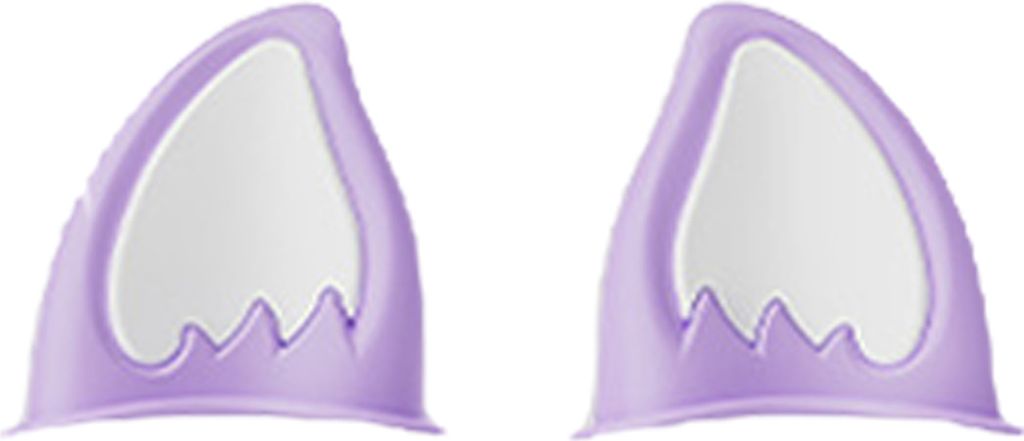 1 Paar Motorradhelm Katzenohr-Dekoration, selbstklebend, für Roller, Radfahren, Fahrrad, Motorrad, Skateboard, Helm, dekoratives Ohr, Helmzubehör