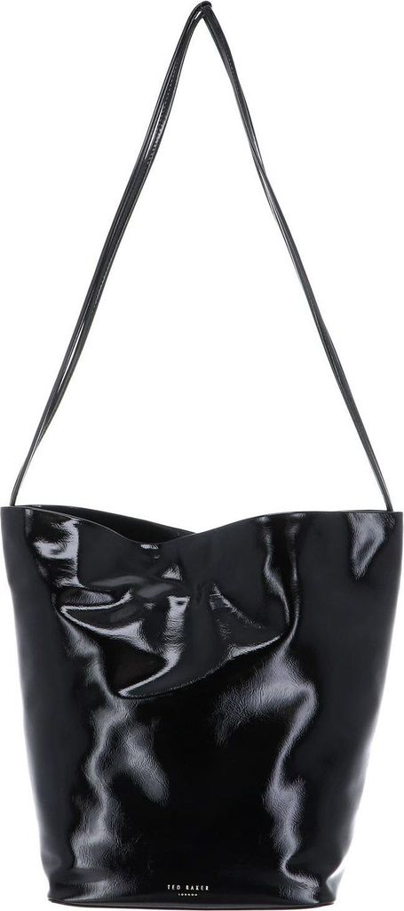 Ted Baker Umhängetasche Kamilaa Crinkle Thin Strap Bag Black schwarz
