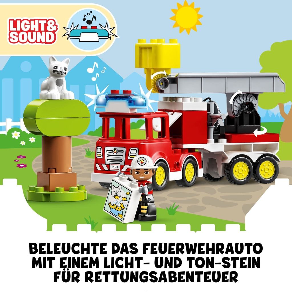 LEGO® DUPLO® 10969 Wóz strażacki Zdjęcie produktu 18