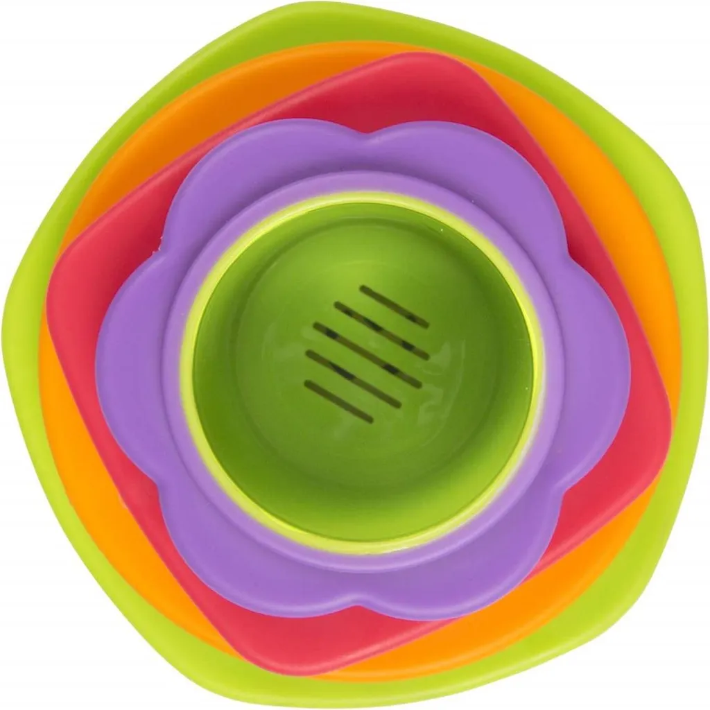 Gobelets de Bain Perforés avec Effets de Cascade pour Bébé Playgro