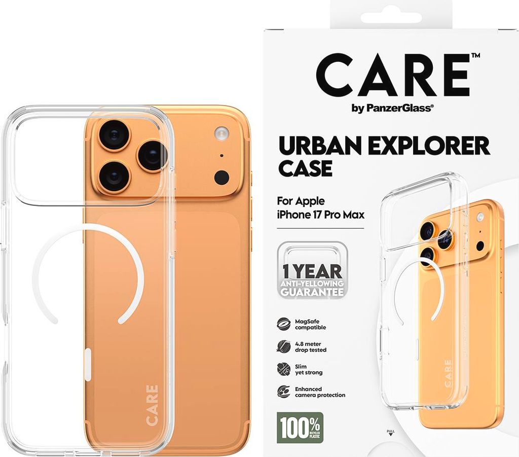 PanzerGlass CARE™ by ® Urban Explorer Case Transparent w. Zdjęcie produktu 