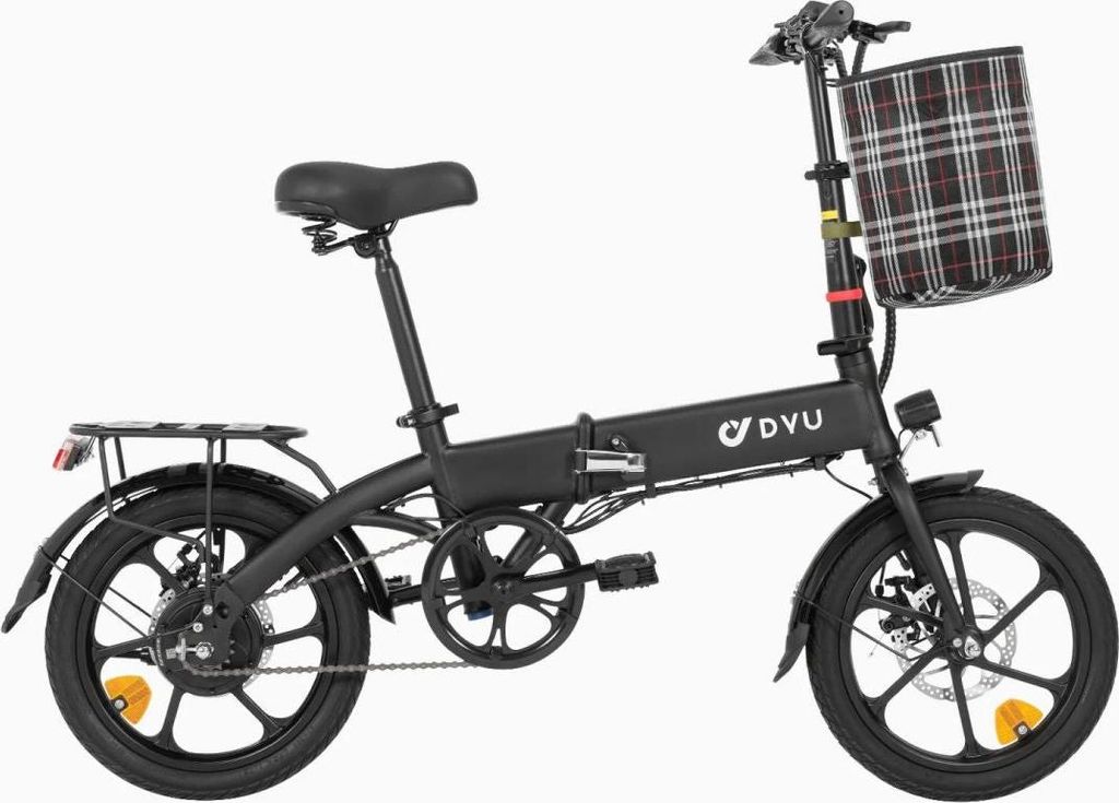 Bicicletta Elettrica DYU A1F PRO 16" - Motore 250W Batteria Immagine del prodotto 