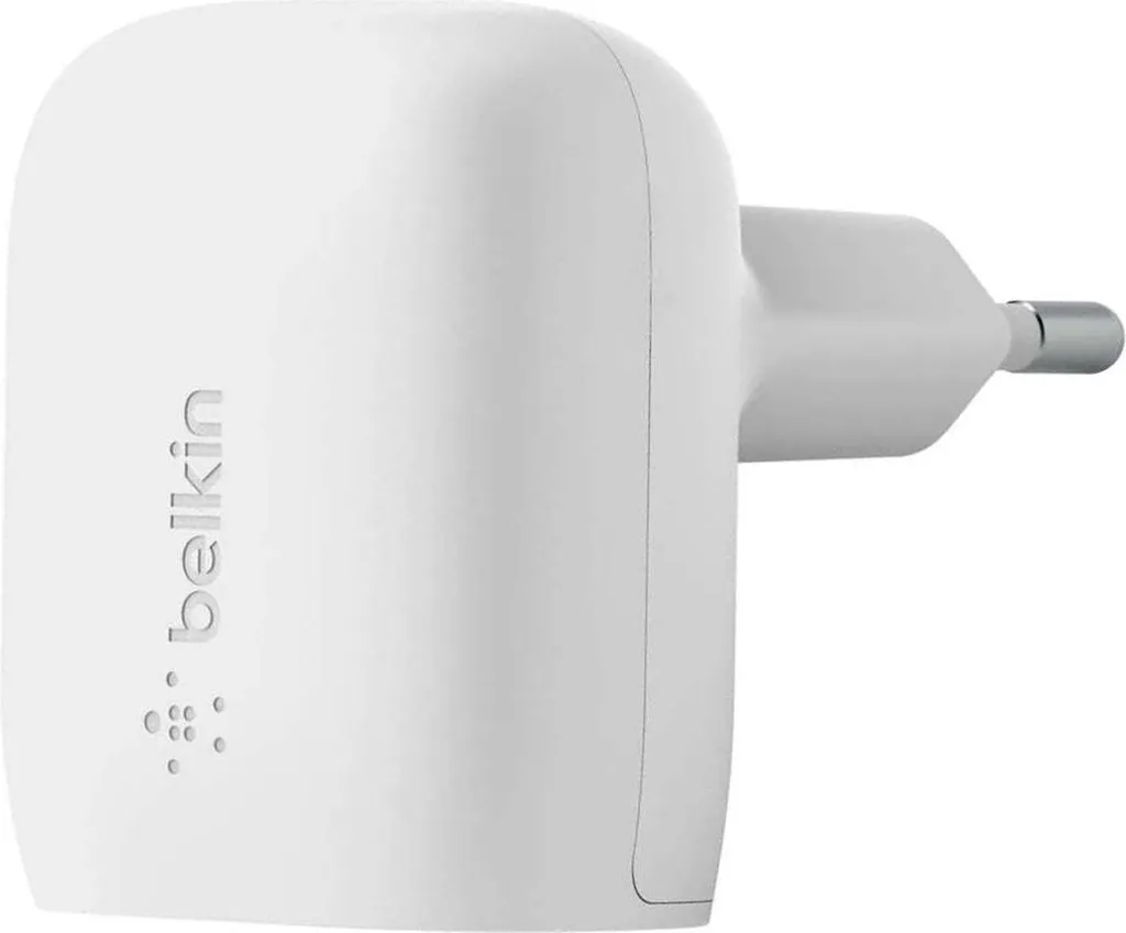 Adaptateur secteur USB-C 20W Belkin Charge Rapide iPhone et Android