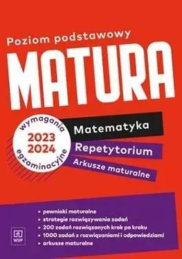 Matura Matematyka Repetytorium Arkusze maturalne Poziom podstawowy