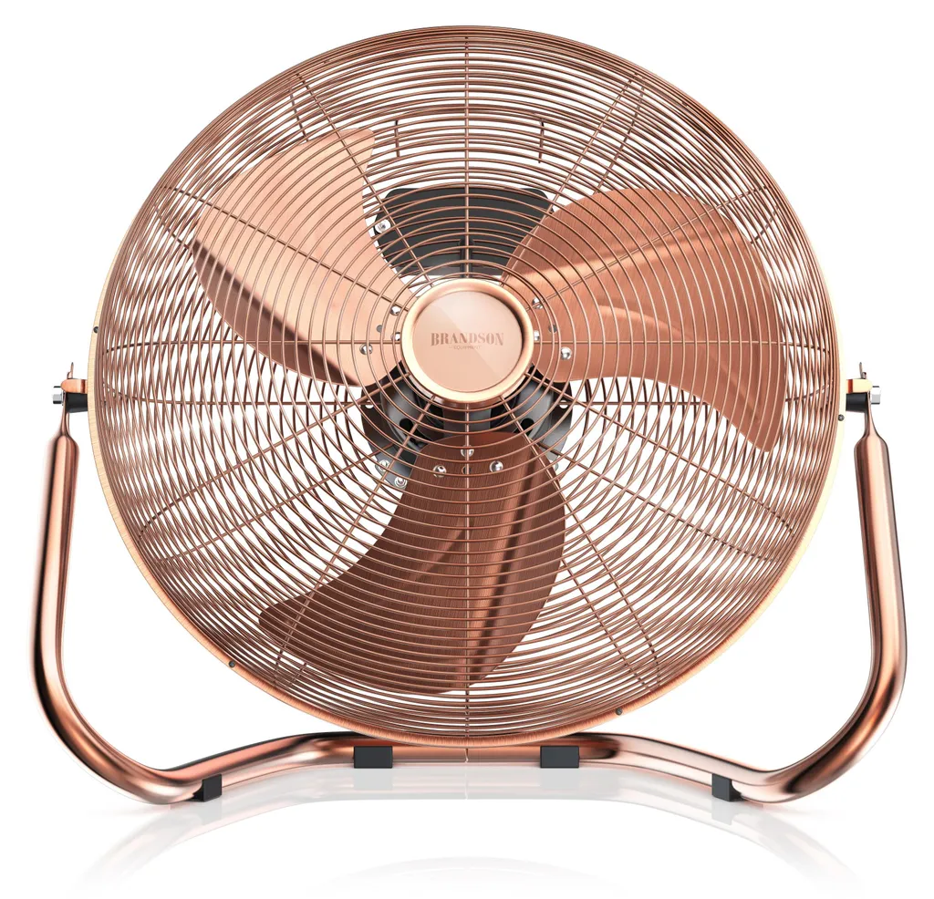 Ventilateur de sol pour grandes pièces, machine à vent 160W puissante
