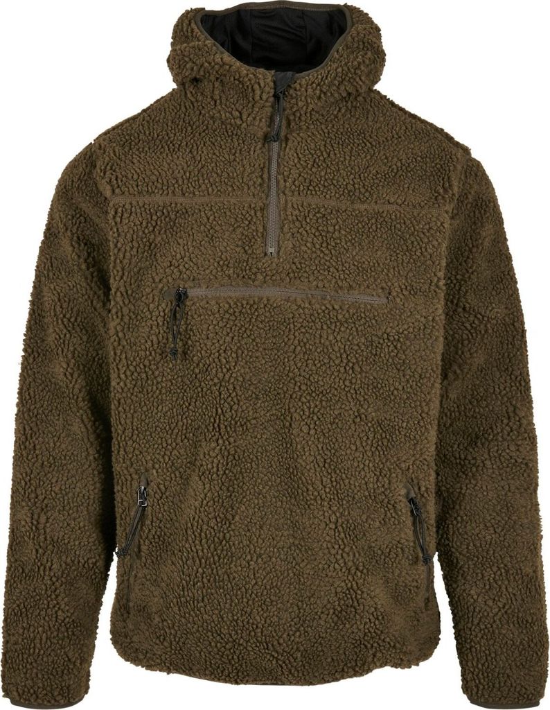 Brandit Teddyfleece Arbeitspullover Größe S Farbe Oliv