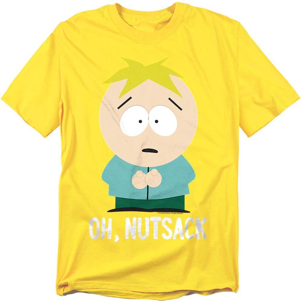 South Park - "Oh Nutsack" T-Shirt für Herren/Damen Uni TV20697 (XXL) (Gelb)