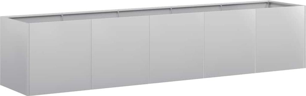 vidaXL Pflanzkübel 200x40x40 cm Verzinkter Stahl Produktbild 