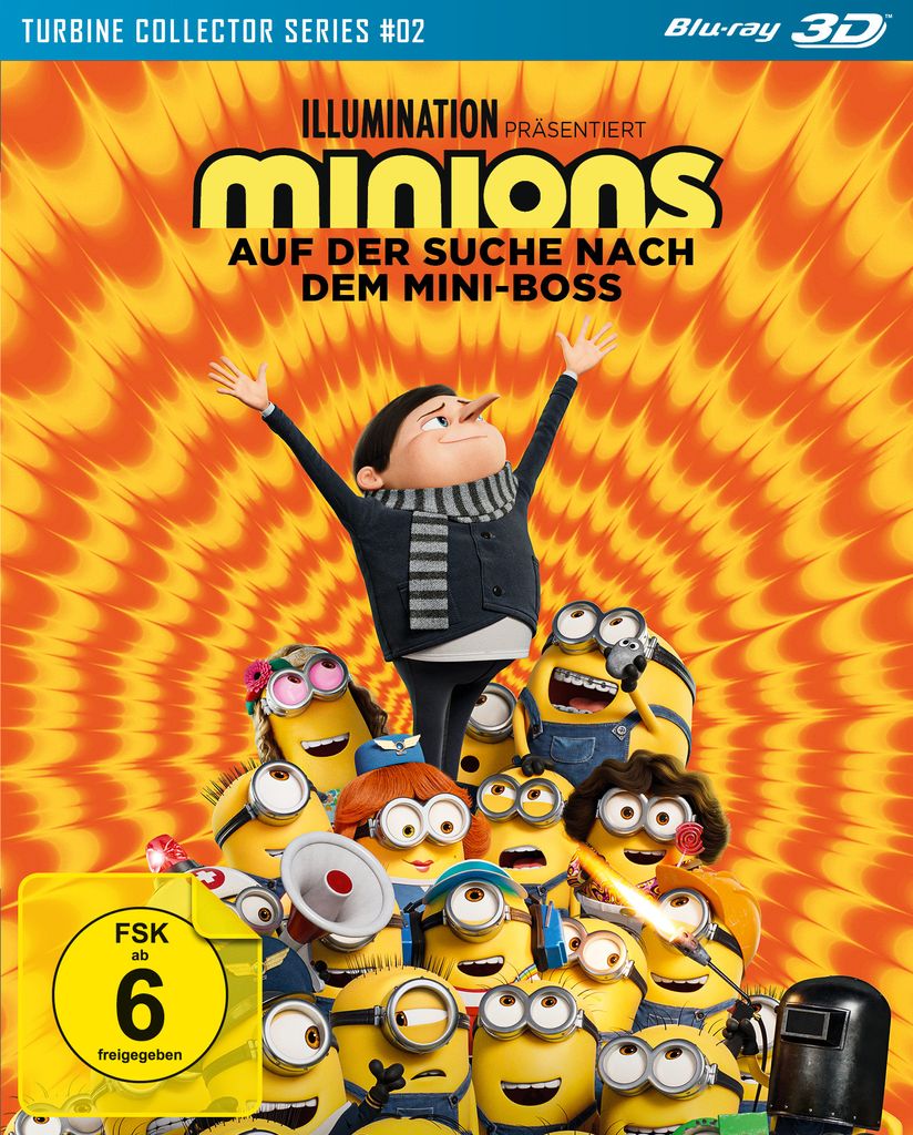 Minions 2 - Auf der Suche nach dem Mini-Boss (3D Blu-ray) - Turbine Medien - (Blu-ray Video / ANIMATION)