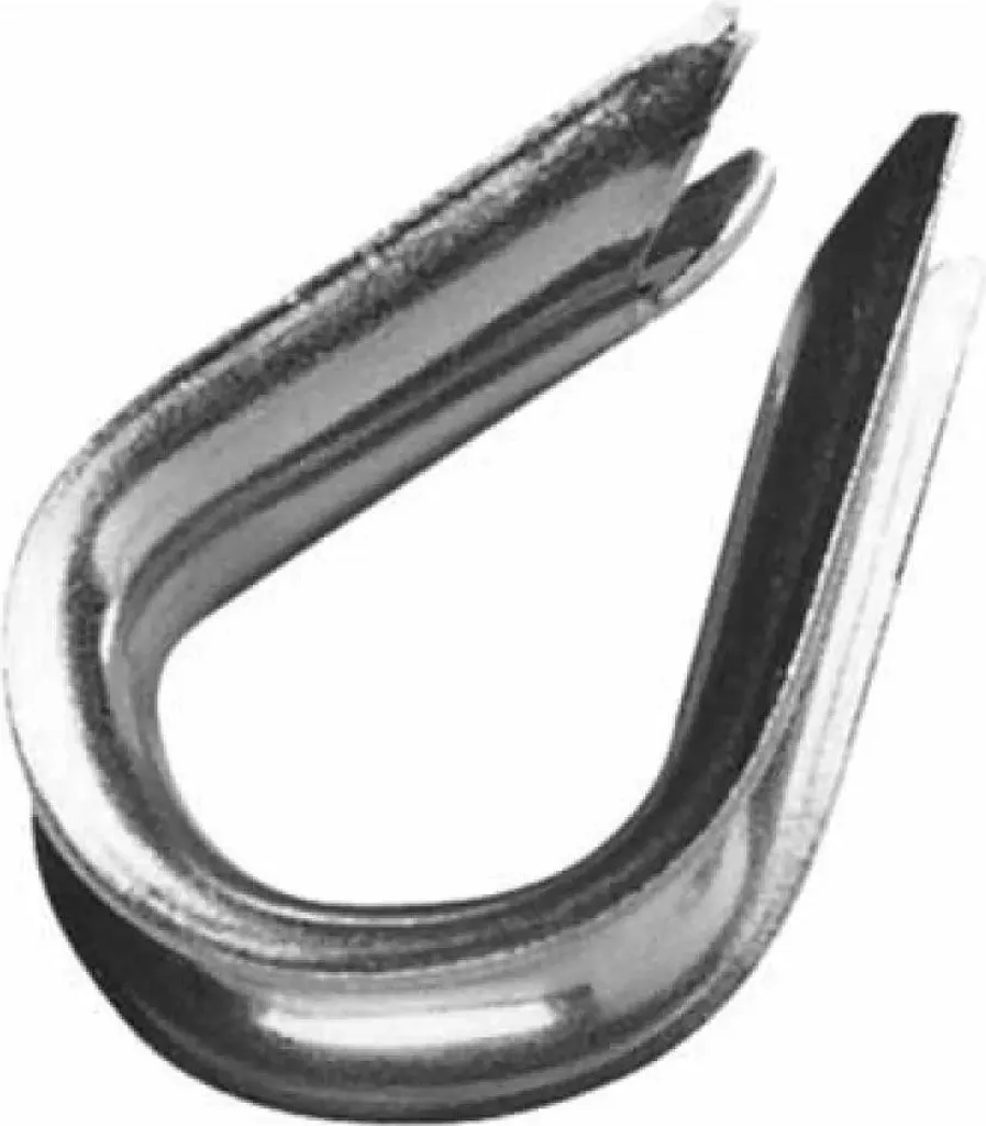 Ditale zincato Plastimo argento 8 mm argento 8 mm