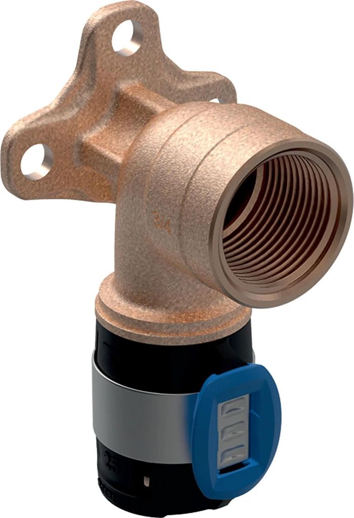 Geberit GE FlowFit Anschlusswinkel, RG+, d20mm x Rp1/2, L5,2cm, 1 Stk.