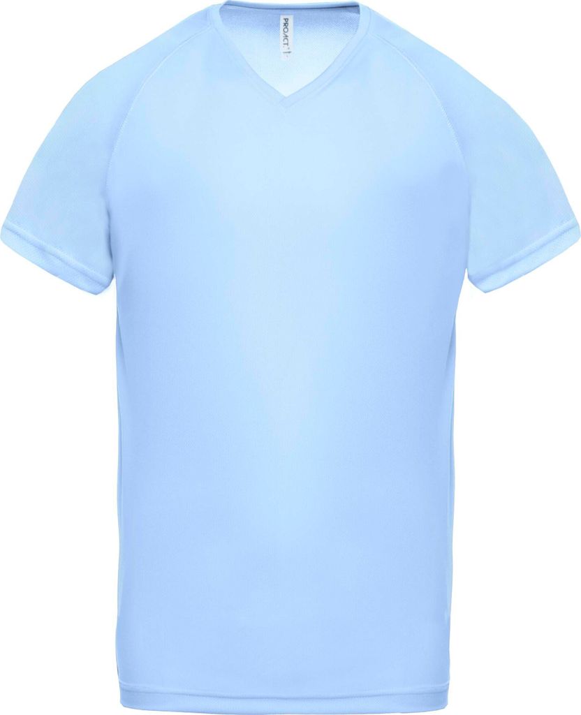 Proact Herren Sport T-Shirt Muskelshirt Short Sleeve Sportshirt, Größe:L, Farbe:Violet