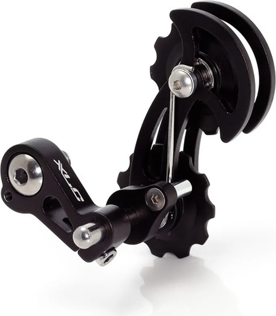 XLC CR-A06 Tendeur de chaîne noir pour patte de dérailleur arrière
