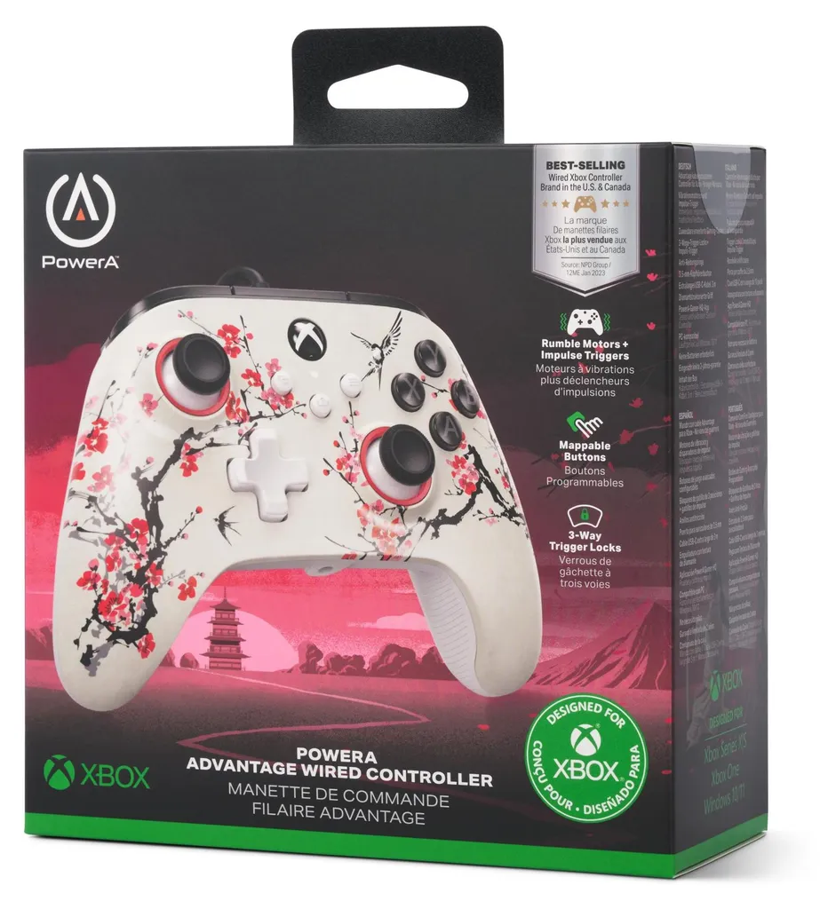 Manette PowerA Advantage avec Boutons Programmables Xbox et Windows - 8