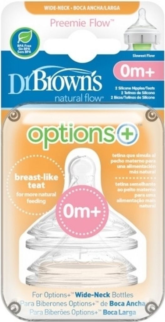 Dr Brown's Options antikolikový cumlík pre predčasne Obrázok produktu 