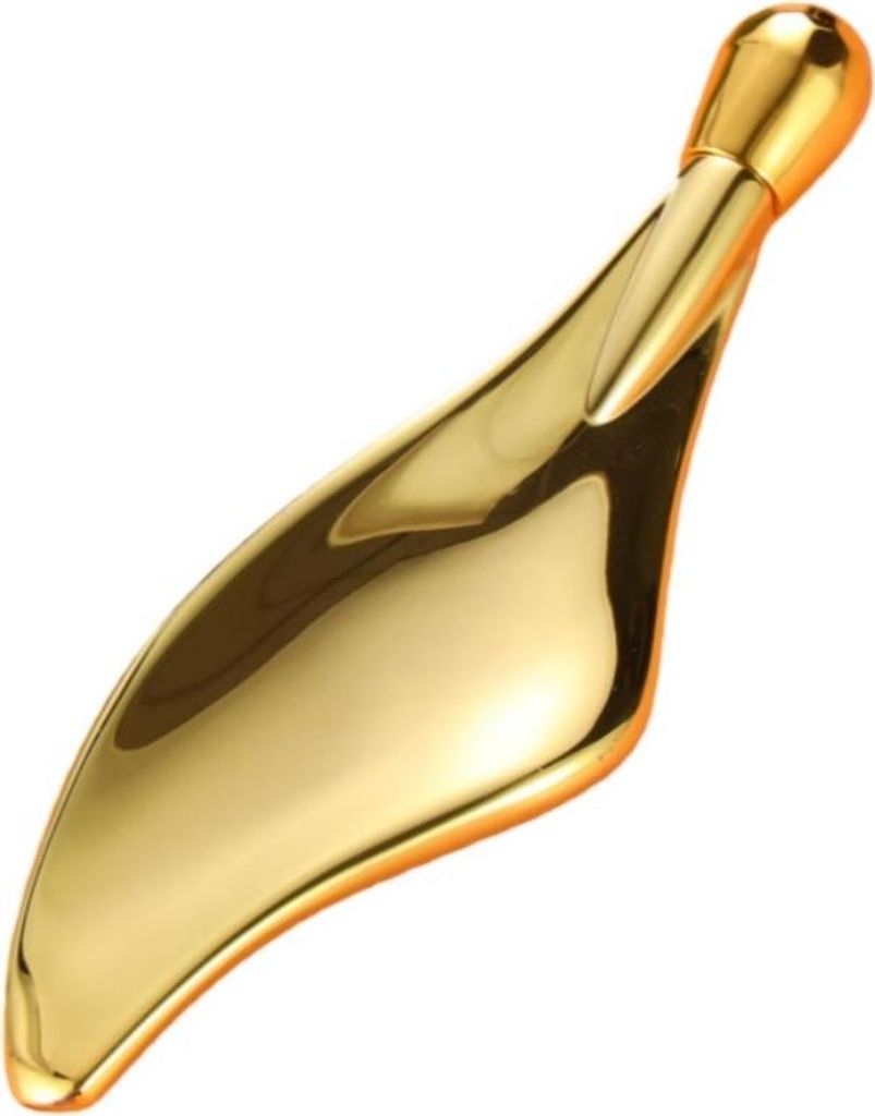 INF Zinklegierung Augenmassage Stift: Gesichtsroller & Augencreme Applikator Gold