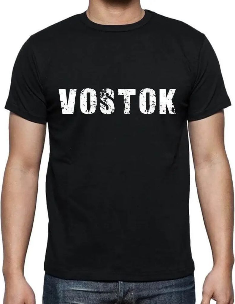 Herren Grafik T-Shirt Vostok Öko-Verantwortlich Vintage Jahrgang Kurzarm Lustige Druck Geburtstag Geschenk Mann