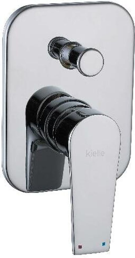 kielle Harmonia - Unterputzarmatur für 2 Verbraucher, mit Körper, Chrom 10323200