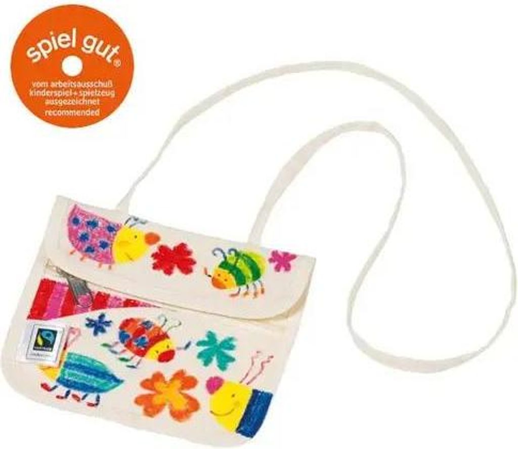 Goki Neck pouch, Fair Trade, Kind, Weiß, 150 mm, 120 mm, 30 Produktbild 