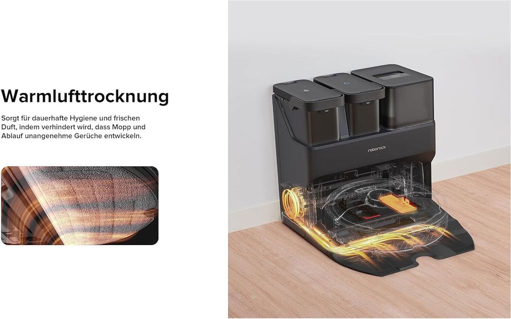 Roborock S7 Max Ultra Staubsauger Roboter 5500Pa mit Empty Produktbild 58