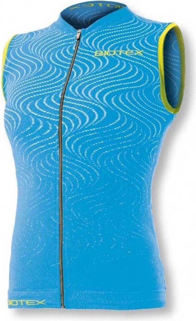 Biotex Soffio Weste Blau XS-S Frau Blau XS-S