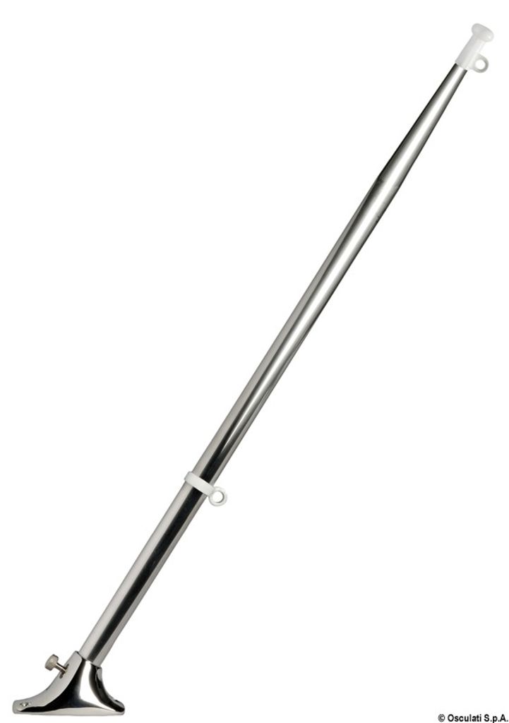 VA-Stahl Flaggenstock 25 x 800 mm , 1 Stück