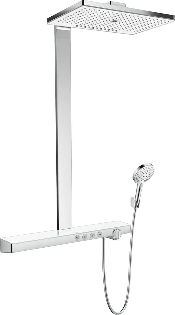 hansgrohe Showerpipe RAINMAKER SELECT 460 3jet DN 15 weiß/chrom