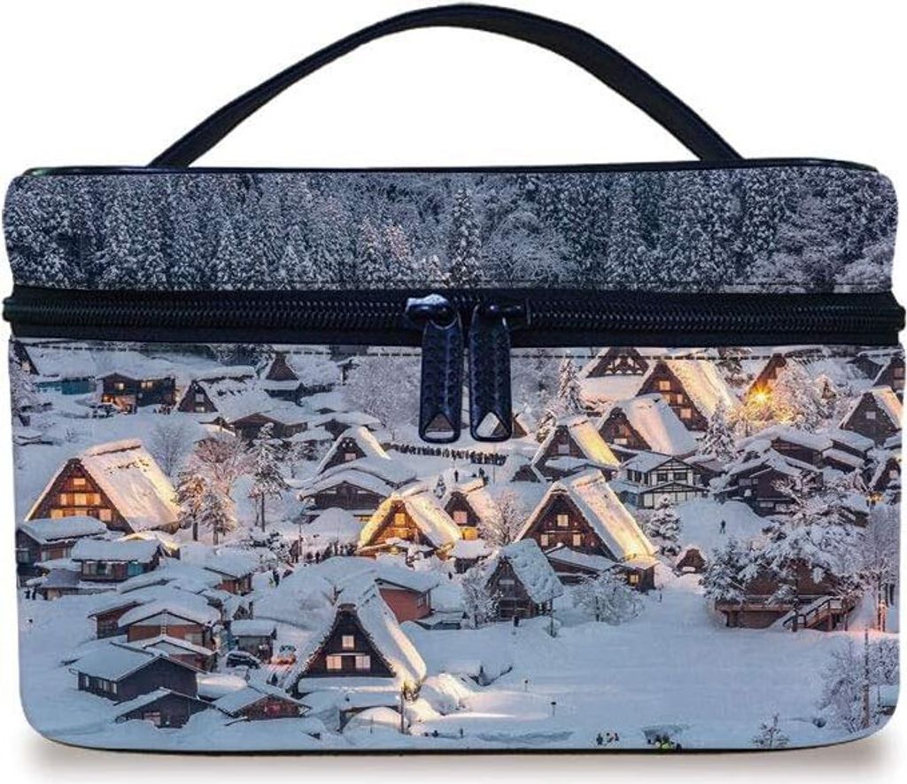 Make-up-Tasche, Reise-Kosmetiktasche, asiatisches Produktbild 
