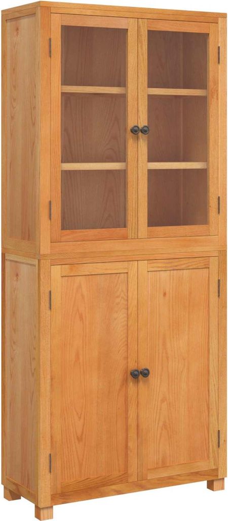 Aufbewahrungsmöbel-Set 2 pcs Natur Engineered Wood und Eiche