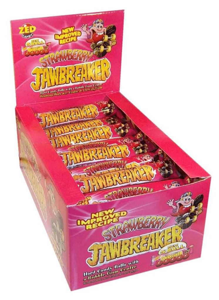 Zed Candy Kauwgom Fresa Paquete de 40, 1652 g - Sabor Imagen del producto 