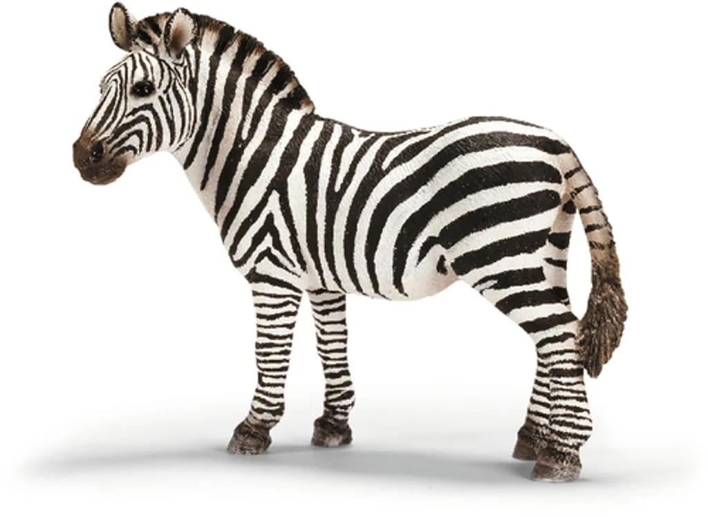 Jument Zèbre Schleich pour Diorama - Accessoire Monde de la Savane - 2