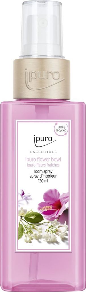 ipuro ESSENTIALS Raumspray Flower Bowl 120 ml Produktbild 