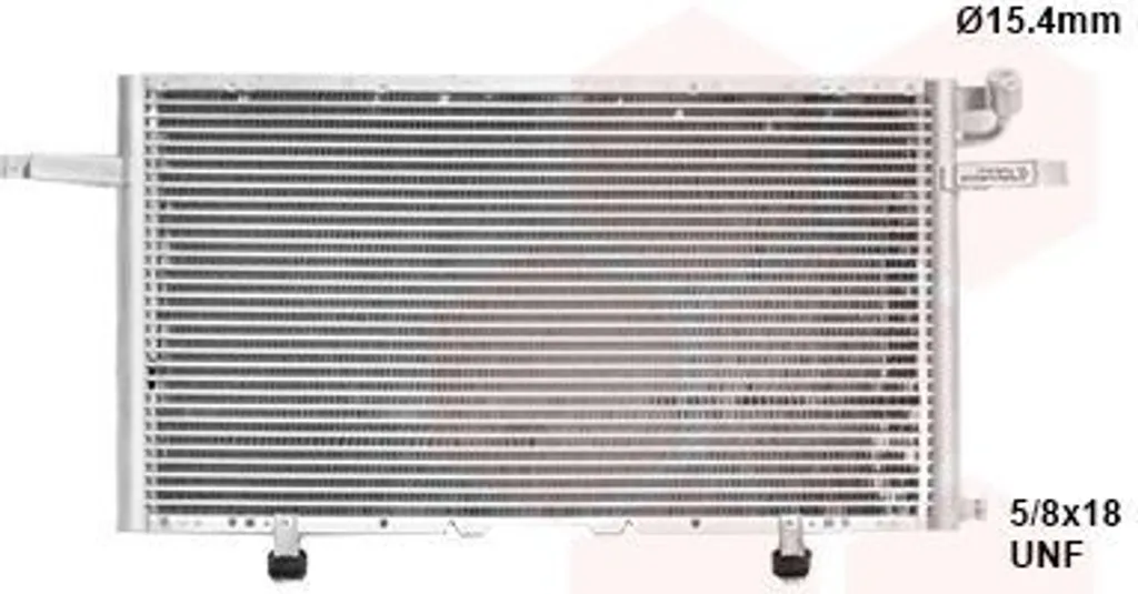 VAN WEZEL 37005297 Condenseur de climatisation pour OPEL Frontera B SUV